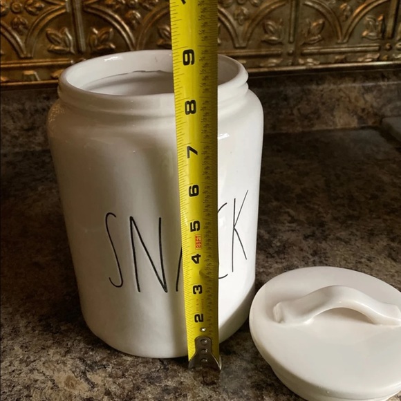 Rae Dunn snack canister - Picture 3 of 7